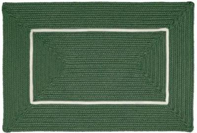 Accent Doormat - Green/White