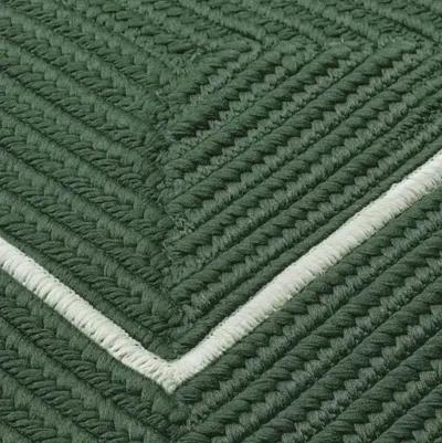 Accent Doormat - Green/White