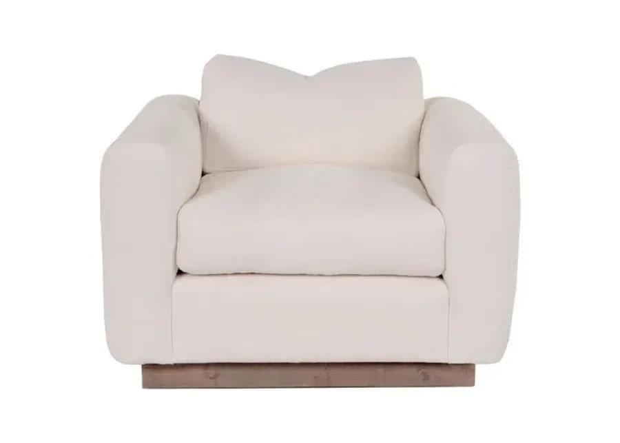 Furh Club Chair - Ivory Linen - Community