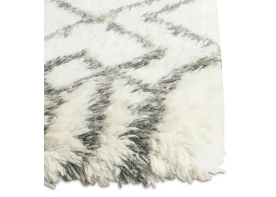 Garrabrant Rug - Ivory/Gray - Ivory