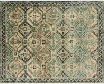 Cascade Rug - Aqua/Ingo - Green - Green