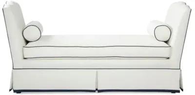 Cheshire Daybed - White/Navy - Comfortable, Sturdy