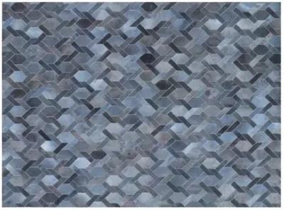 Ely Hide Rug - Blue - Exquisite Rugs - Blue