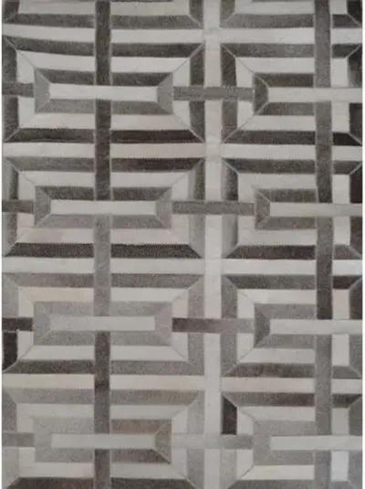 Winfield Hide Rug - Gray - Exquisite Rugs - Gray