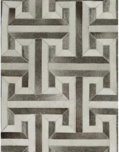 Edith Hide Rug - Gray - Exquisite Rugs - Gray