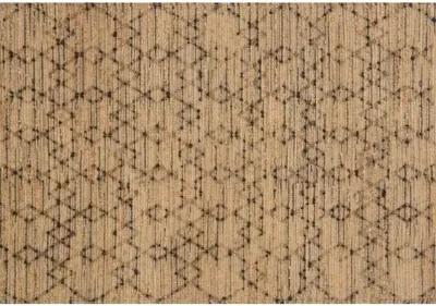 Abbey Jute Rug - Charcoal - Beige - Beige