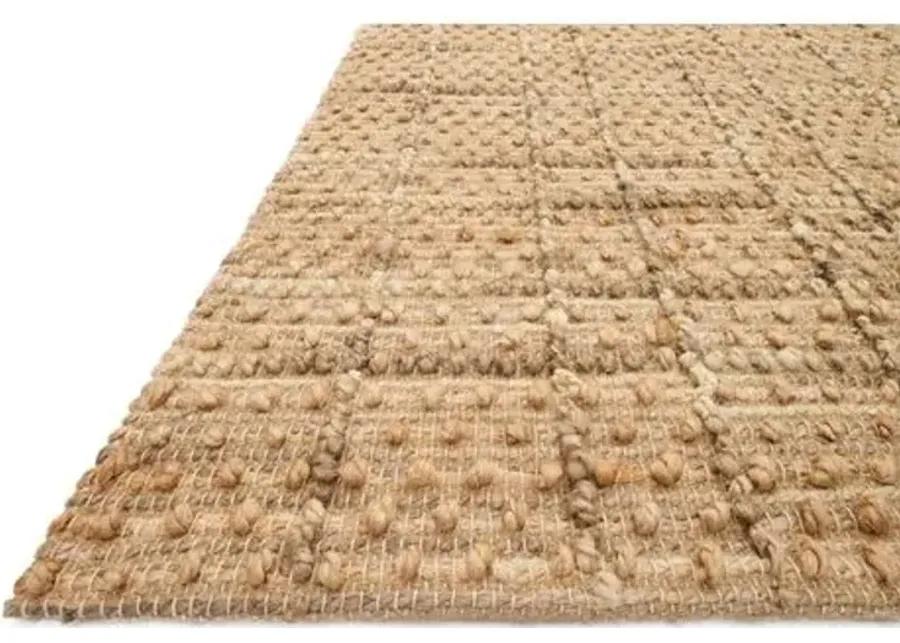 Addison Jute Rug - Natural - Beige - Beige