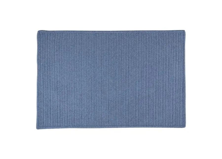 Sunbrella Outdoor Rug - Cornflower - Blue - Blue