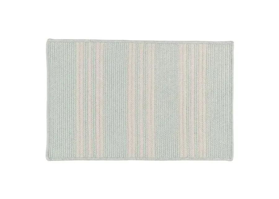 Sunbrella Stripe Outdoor Rug - Sea - Blue - Blue