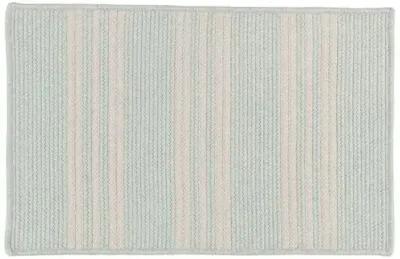 Sunbrella Stripe Outdoor Rug - Sea - Blue - Blue