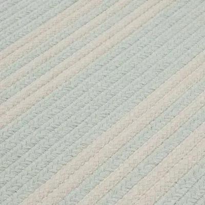 Sunbrella Stripe Outdoor Rug - Sea - Blue - Blue