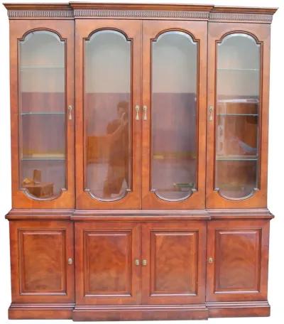 Midcentury Henredon China Cabinet - Something Vintage - Brown