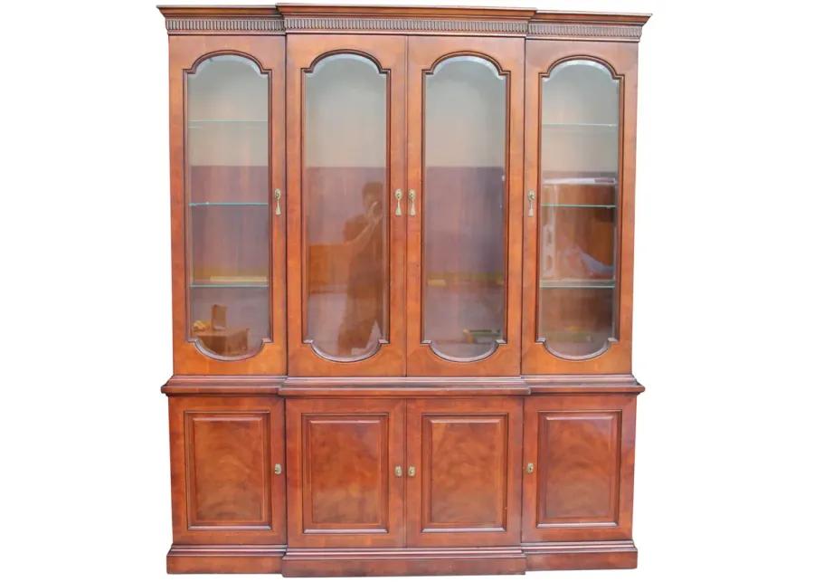 Midcentury Henredon China Cabinet - Something Vintage - Brown