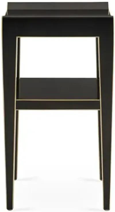 Adele Side Table - Ebony - Bunny Williams Home - Black