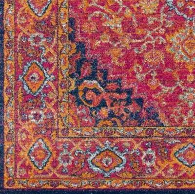 Enif Rug - Pink/Orange - Pink