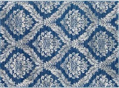 Kraz Rug - Blue/Gray - Blue