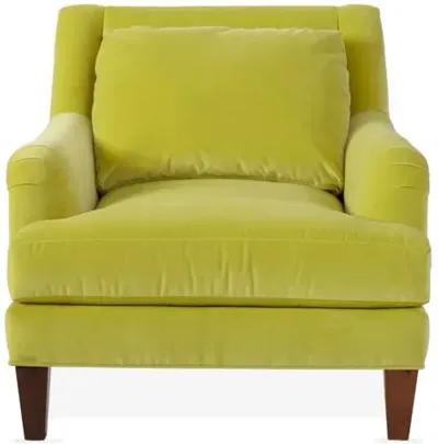 Merrimack Club Chair - Chartreuse Velvet