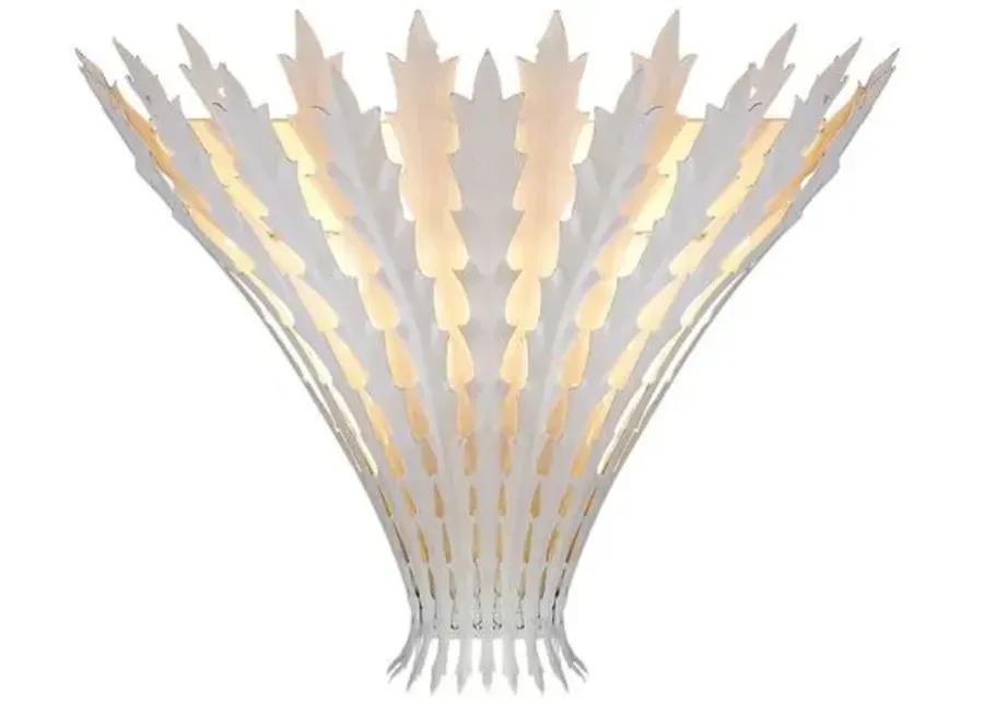 Visual Comfort - Hampton Wall Sconce - White