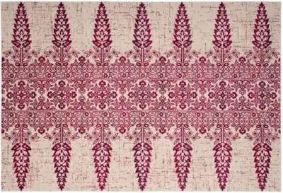 Marthiam Rug - Ivory/Fuchsia - Pink - Pink