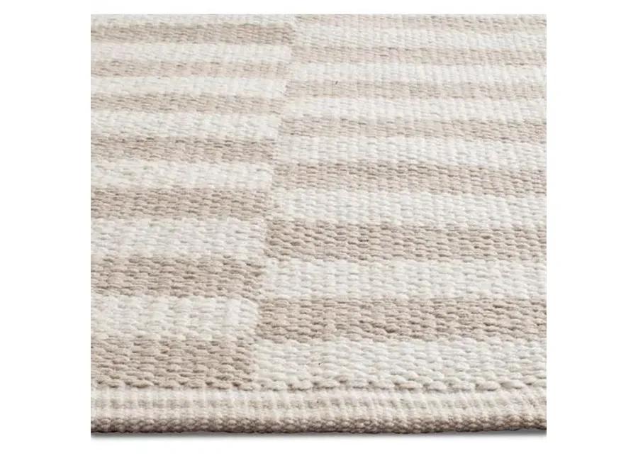 Pennswood Flat-Weave Rug - Ivory - Gray - Gray