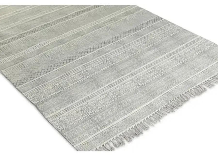 Yadiel Rug - Medium Gray/Ivory - Gray