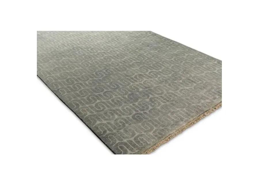 Zvi Rug - Black/Medium Gray - Black