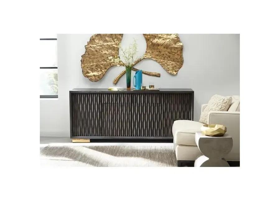 Maisley Sideboard - Brown/Brass