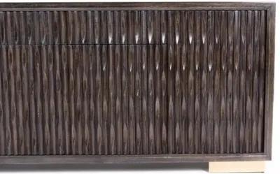 Maisley Sideboard - Brown/Brass