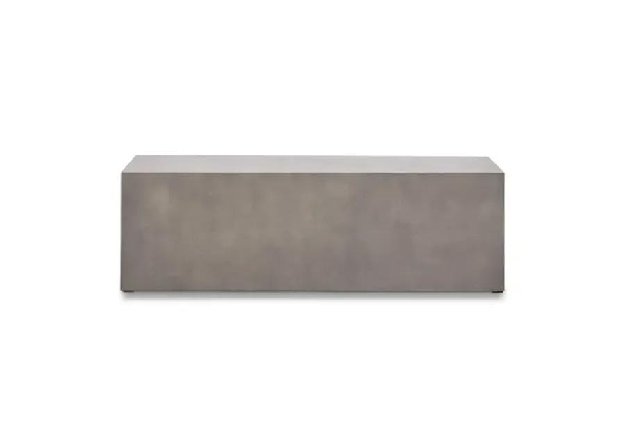 Elwood Concrete Bench - Dark Gray