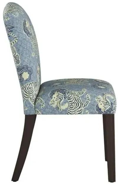 Set of 2 Marie Side Chairs - Blue Lion - Handcrafted