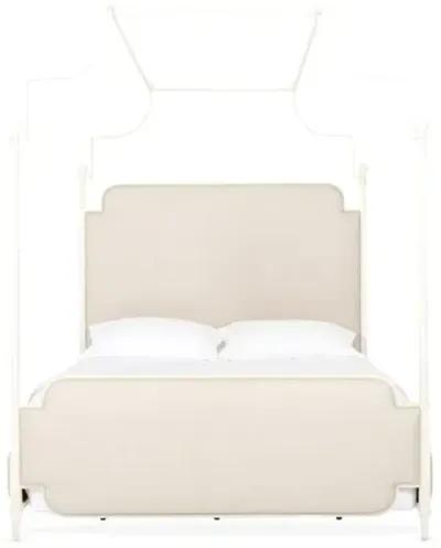 Loren Canopy Bed - Beige