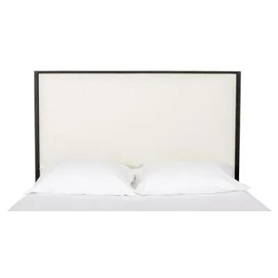 Beverly Bed - Ivory/Black