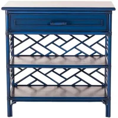 Chippendale Nightstand - Navy