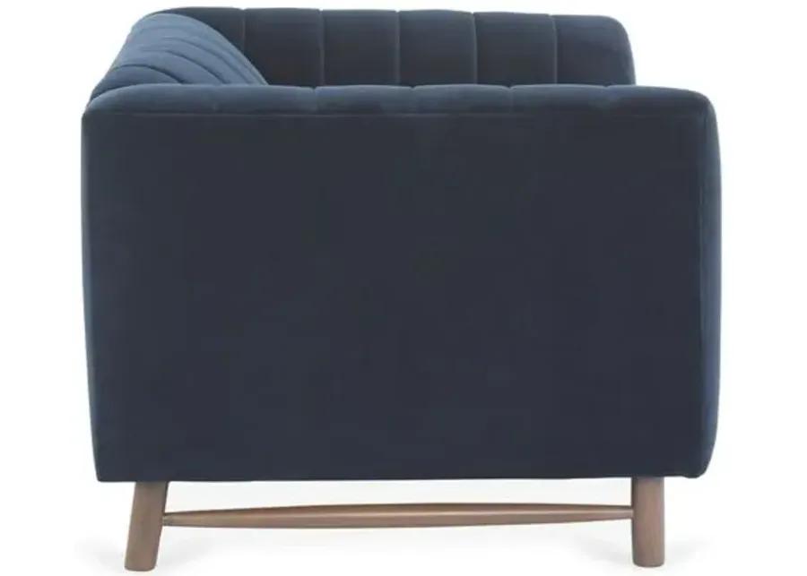 Alden Velvet Club Chair