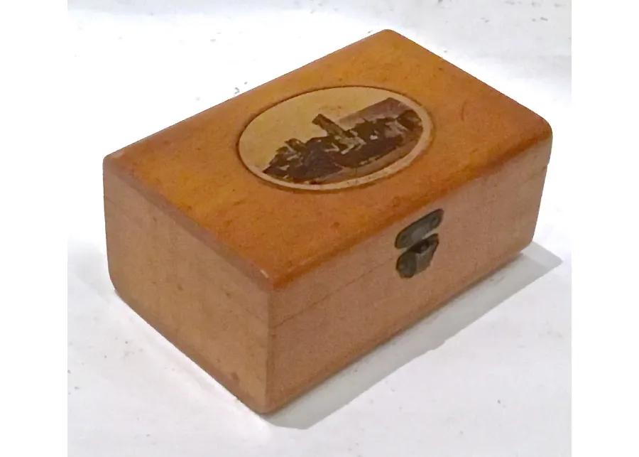 Antique Castle Hastings Box - Vermilion Designs - Brown