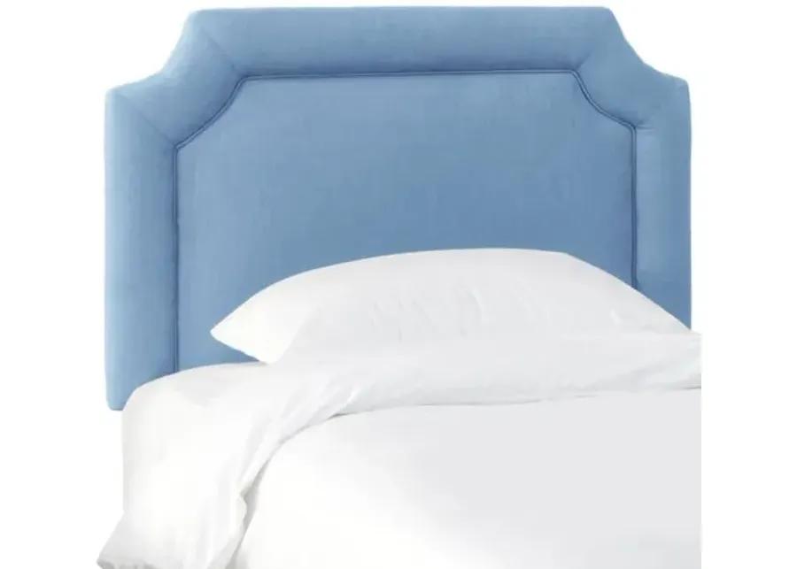 Morgan Kids' Headboard - Handcrafted - Blue