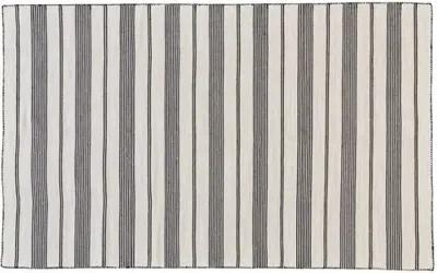 Gilford Outdoor Rug - Black/White - Black