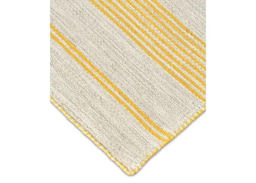 Gilford Outdoor Rug - Gold/White - Yellow - Yellow