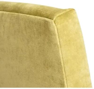 Monroe Side Chair - Velvet - Yellow