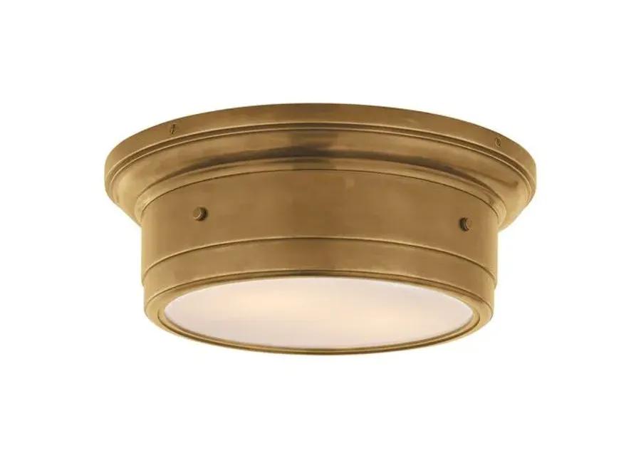 Visual Comfort - Siena Flush Mount - Antique Brass - Gold