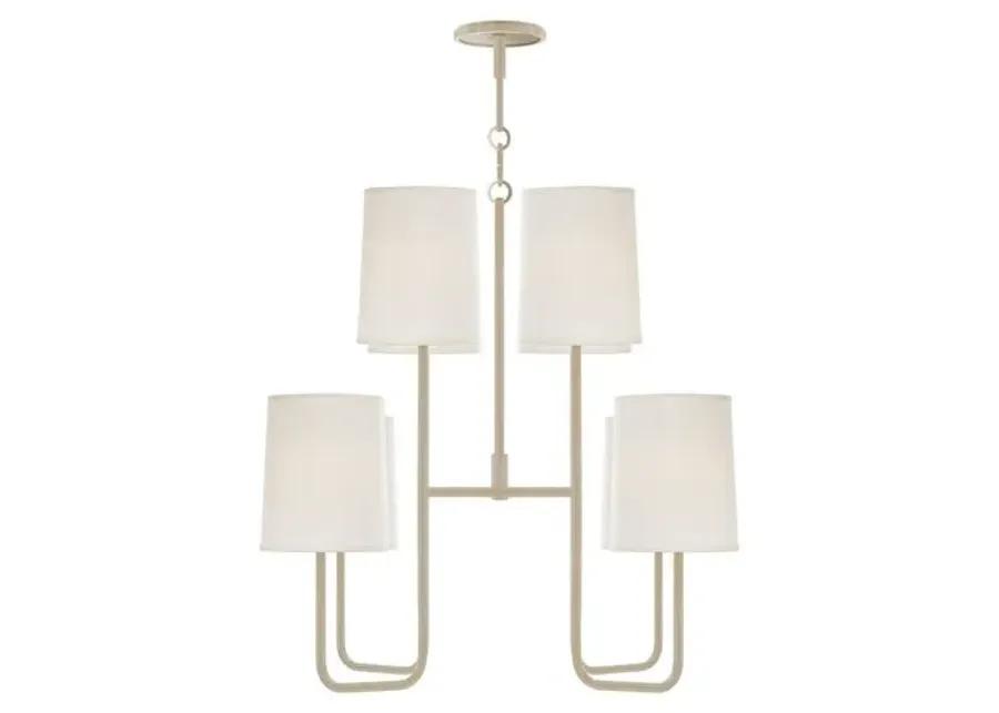 Visual Comfort - Go Lightly Chandelier - China White