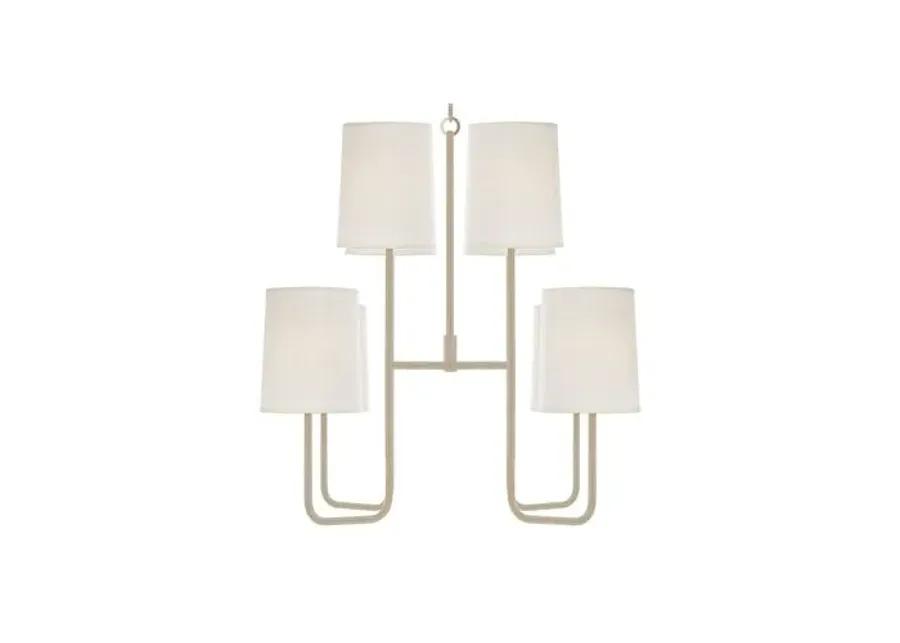 Visual Comfort - Go Lightly Chandelier - China White