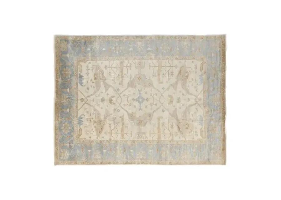 Paget Rug - Blue/Ivory - Exquisite Rugs - Blue