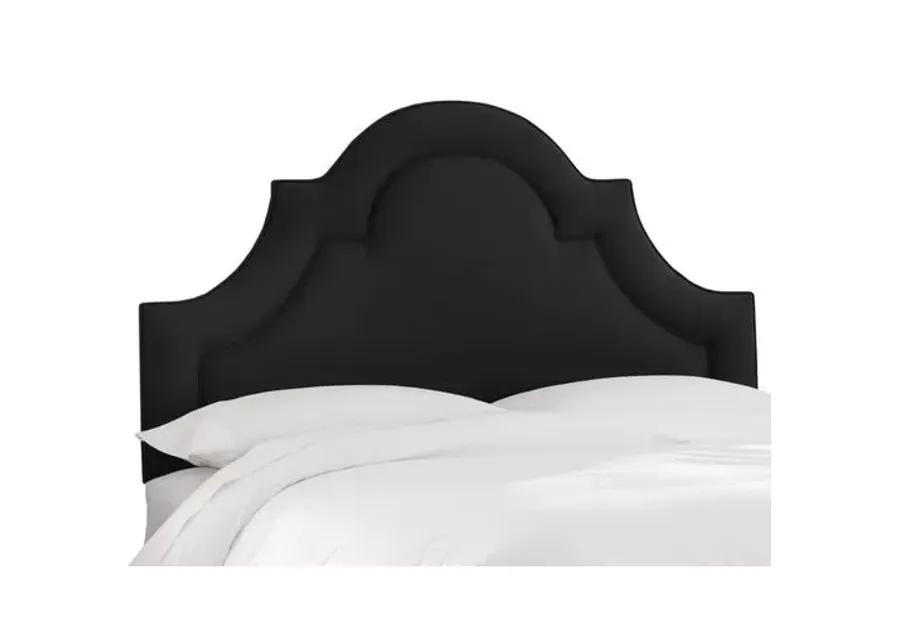 Kennedy Arched Headboard - Black