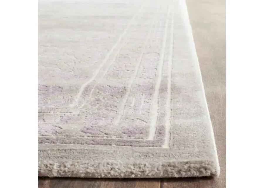 Marcelle Rug - Gray/Lavender - Purple - Purple