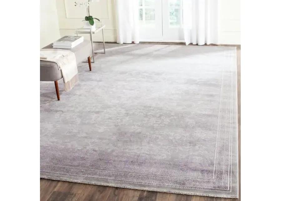 Marcelle Rug - Gray/Lavender - Purple - Purple