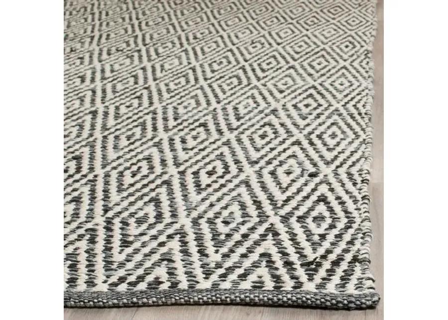 Milligan Rug - Ivory/Dark Gray - Gray