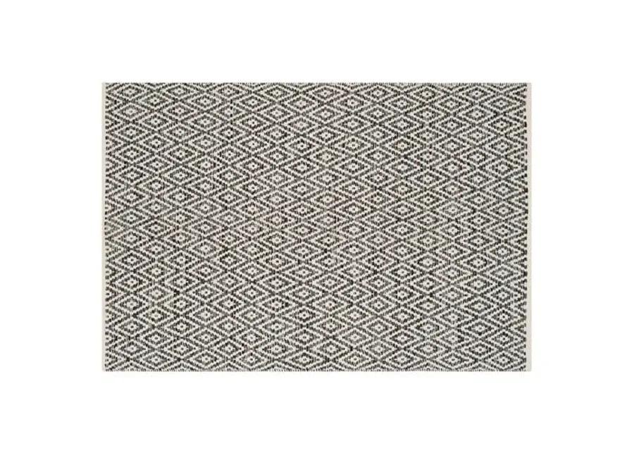 Milligan Rug - Ivory/Dark Gray - Gray