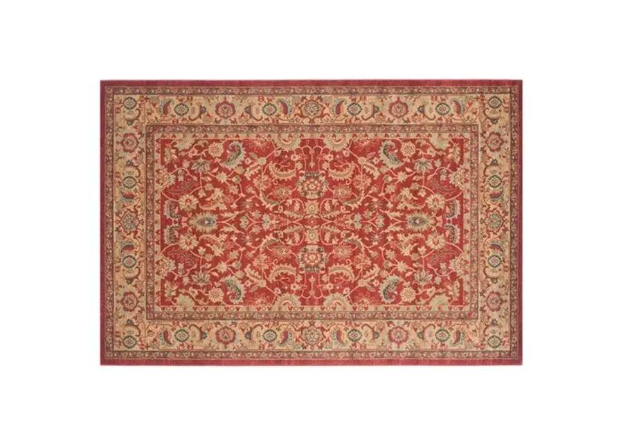 Pacey Rug - Red/Natural - Red