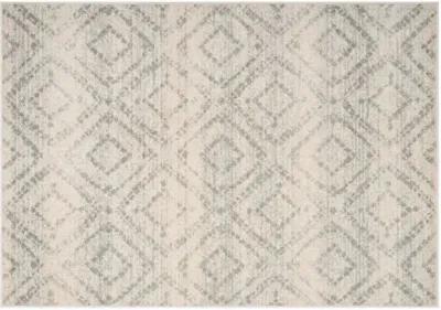 Adelle Rug - Ivory/Light Blue - Ivory